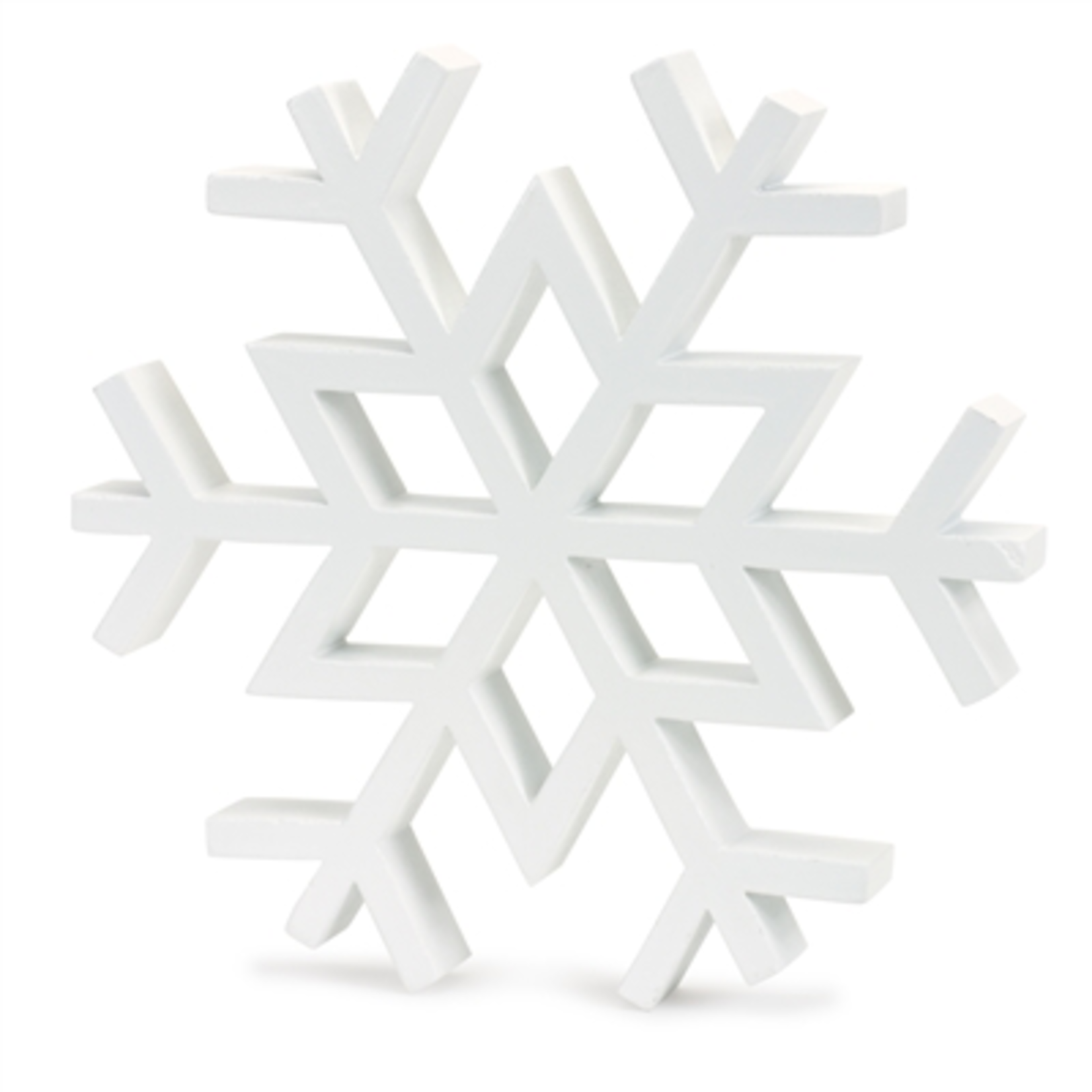 Melrose Wooden Snowflake Sitter