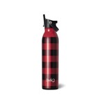 Swig Swig Buffalo Plaid Flip & Sip Water Bottle 20oz.