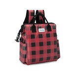 Swig Swig Buffalo Plaid Packi Backpack Cooler