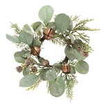 Meravic Cedar & Eucalyptus Candle Ring w/Bronze Bells