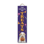 My Word! Did Somebody Say Treats Stand Out Tall Porch Sign