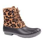 Simply Southern Simply Southern Duck Boots Leopard