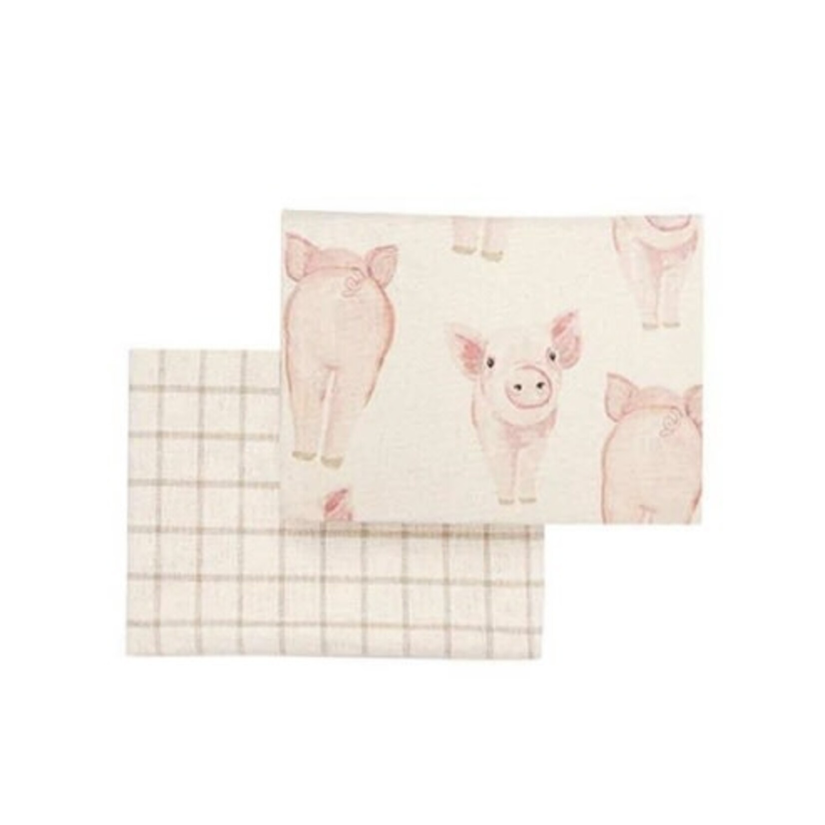 Mudpie Pig Towel Set