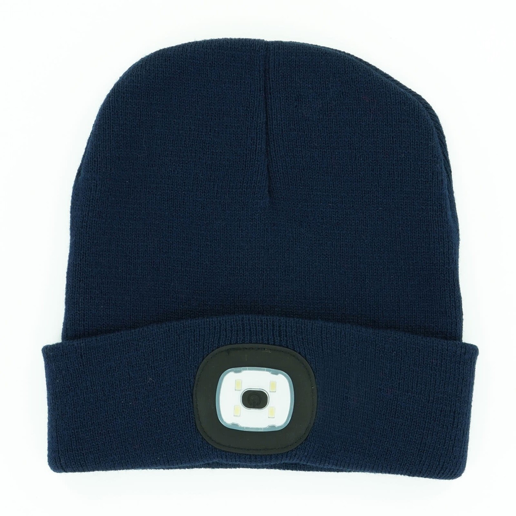DM Merchandise Night Scope Rechargeable LED Beanie Navy
