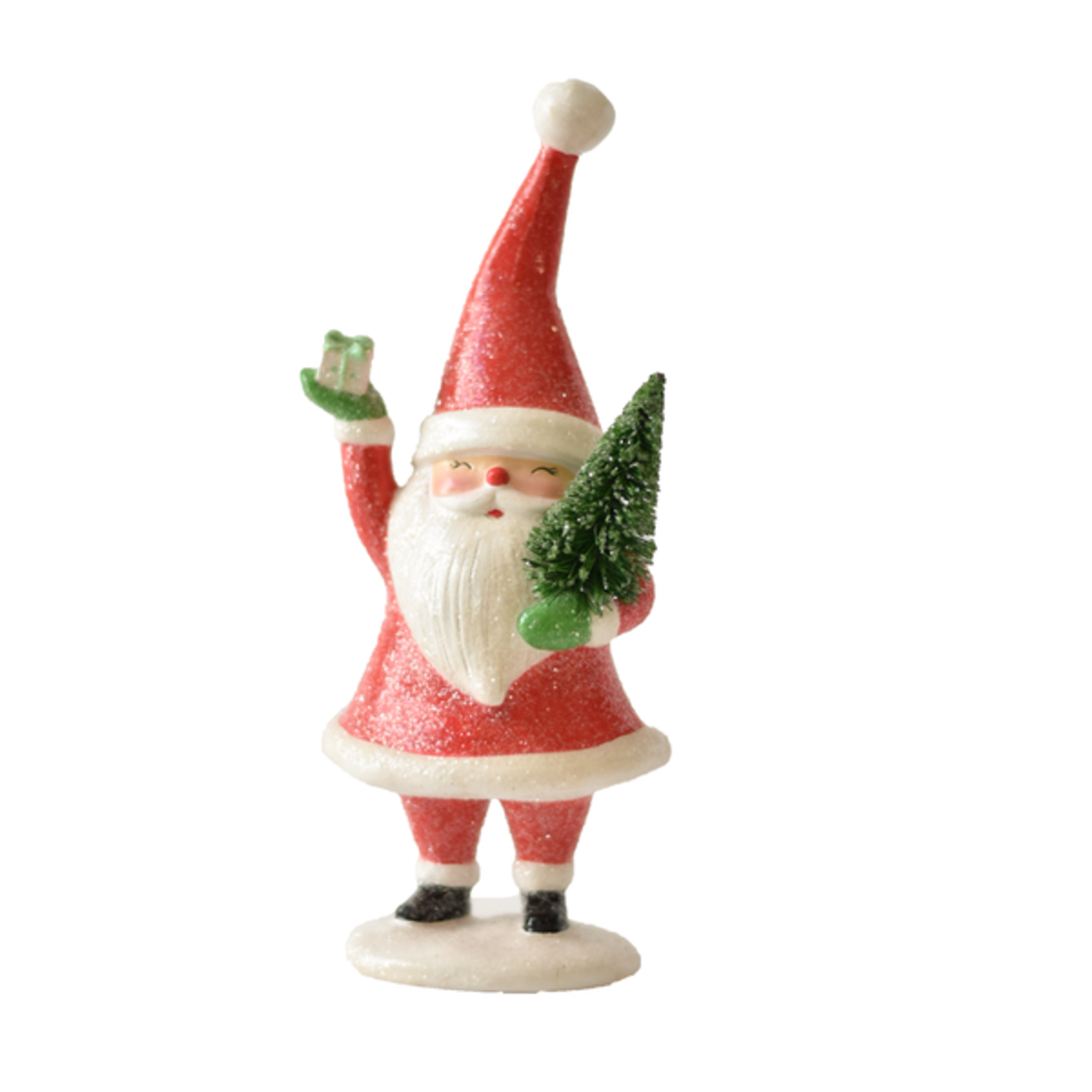 Ganz Paper Pulp Santa Figurine