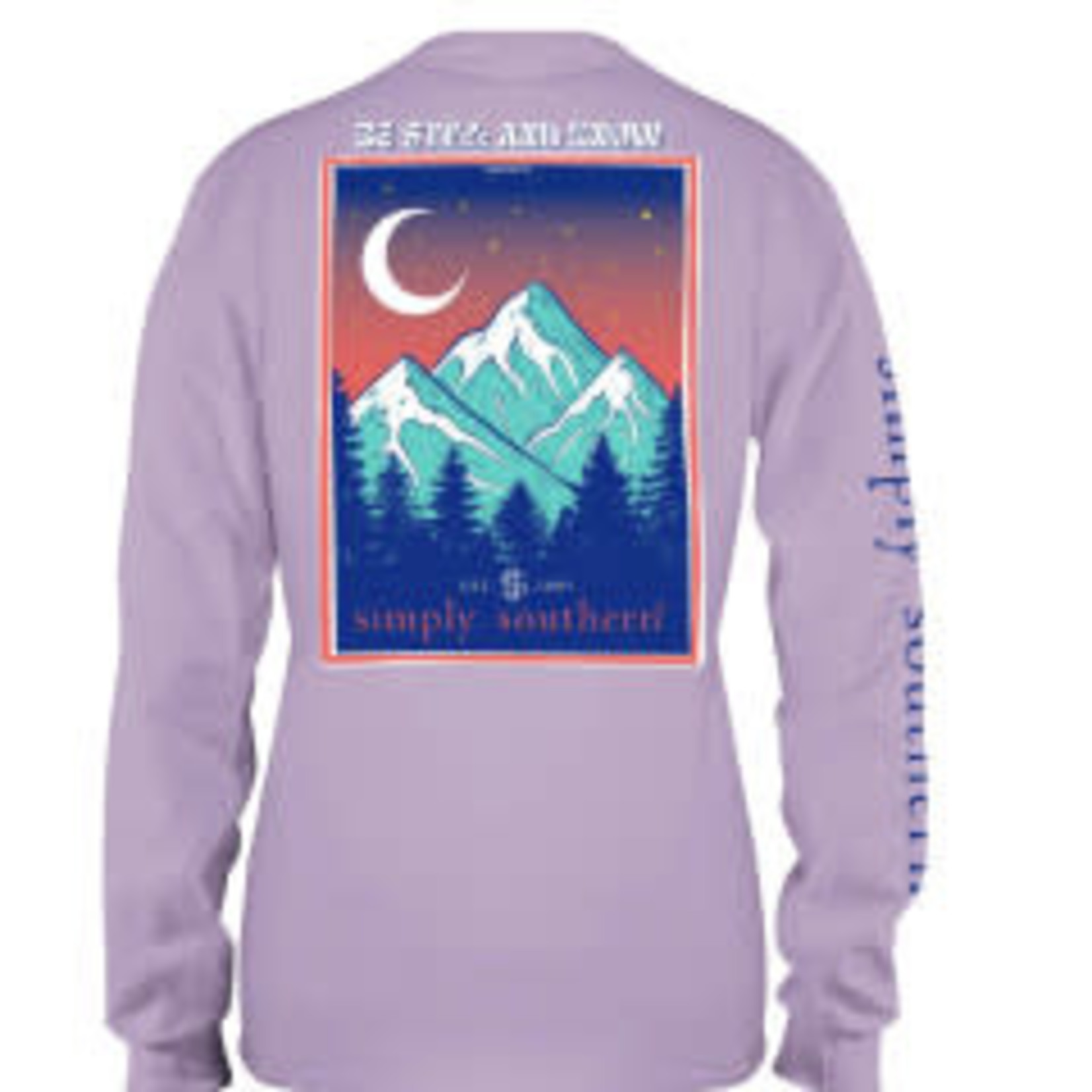 Simply Southern Simply Southern Be Still & Know Tee Size Small