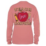 Simply Southern Simply Southern Teach Love Inspire Long Sleeve XL