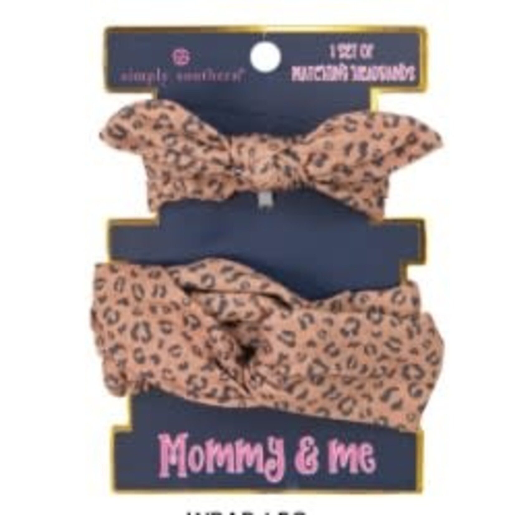 Simply Southern Simply Southern Mommy & Me Headband Wrap Leopard