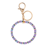 Ganz Bangle Bracelet Key Ring Pink
