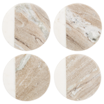 Ganz Marble Round Coaster Set