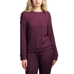 Hello Mello Hello Mello Cuddleblend Sweater Wine