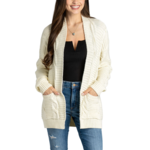 Jack &  Missy Jack & Missy Aspen Cardigan Cream