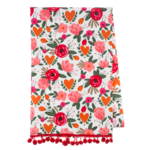 Midwest CBK Floral Heart Tea Towel