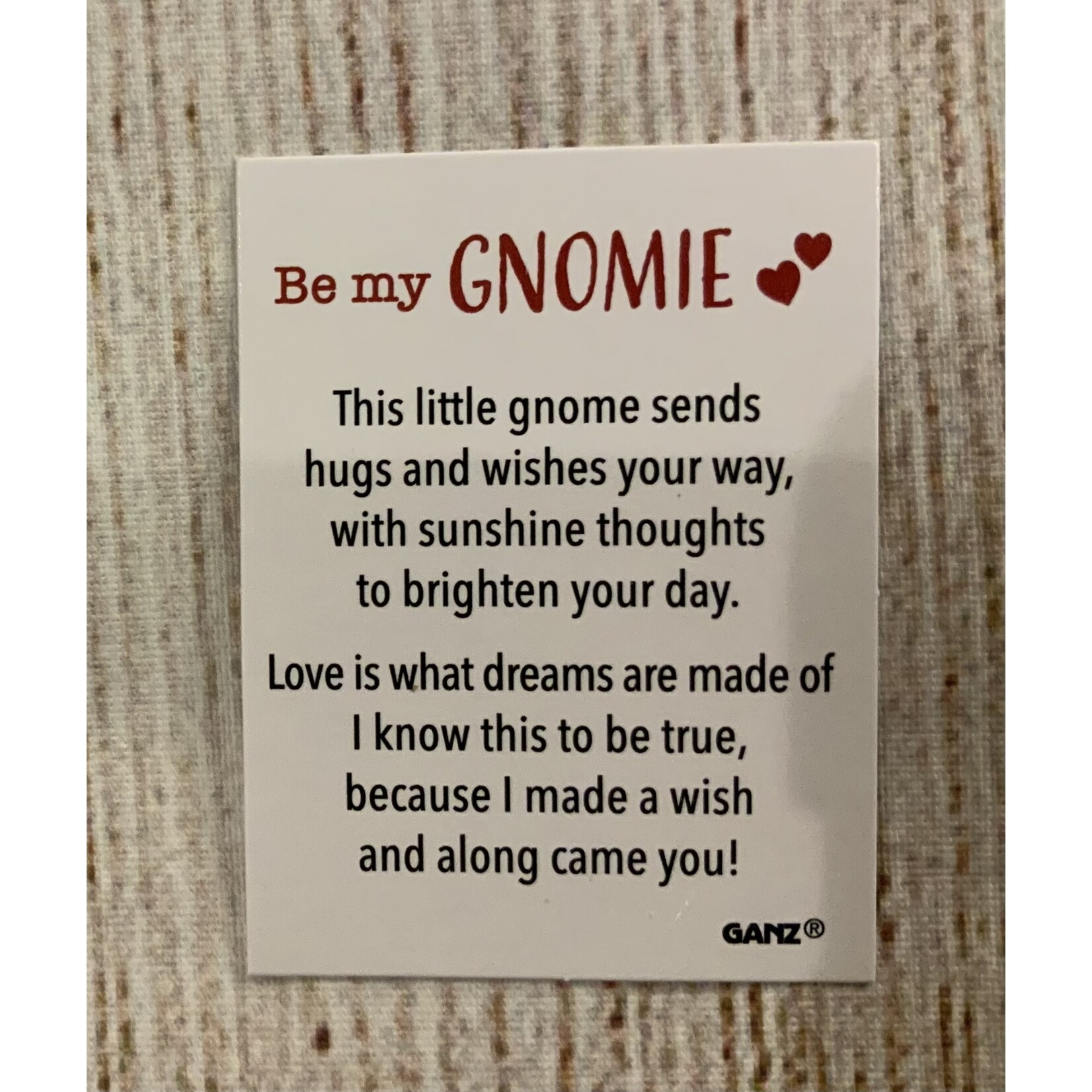 Ganz Be My Gnomie Charm