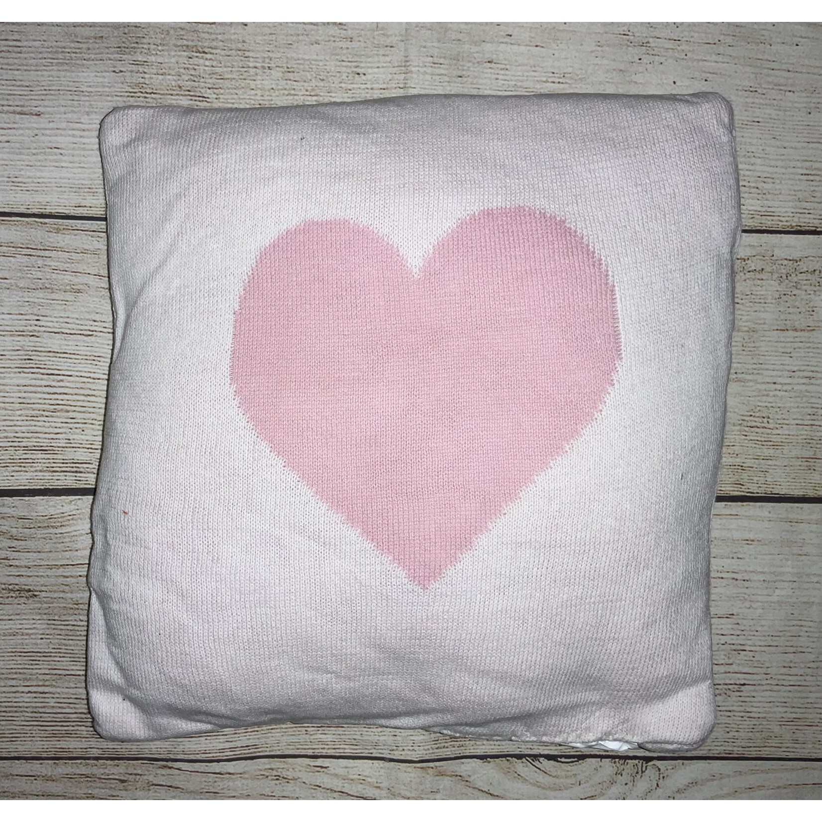 Ganz Knit Valentine Heart Pillow