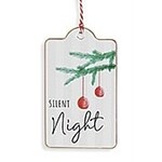 Gerson Silent Night Tag Ornament