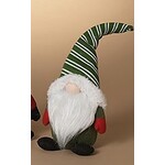 Gerson Holiday Fabric Gnome Green