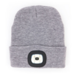 Night Scope Night Scope Brightside Rechargeable LED Beanie Gray