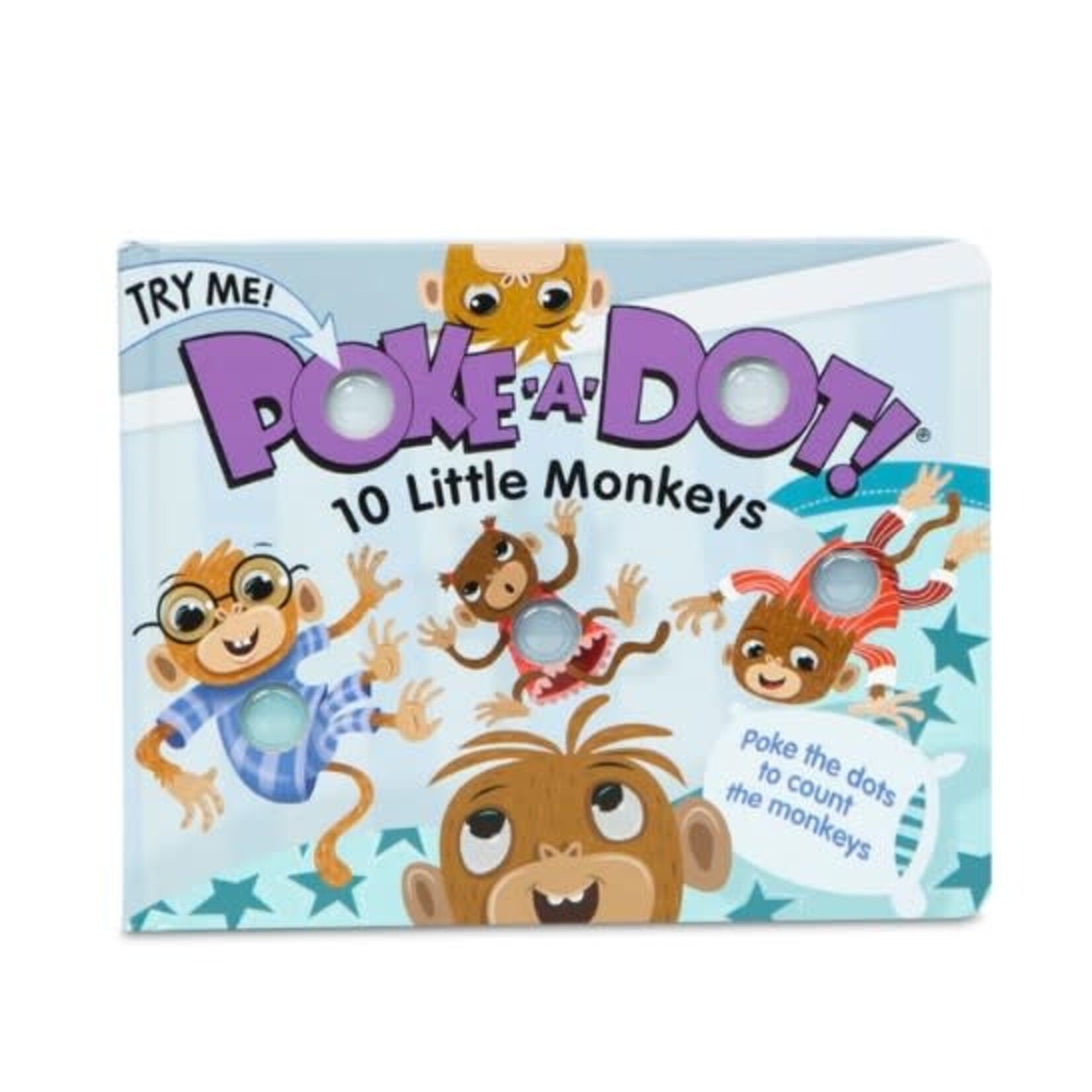 Melissa & Doug Melissa & Doug Poke-A-Dot 10 Little Monkeys