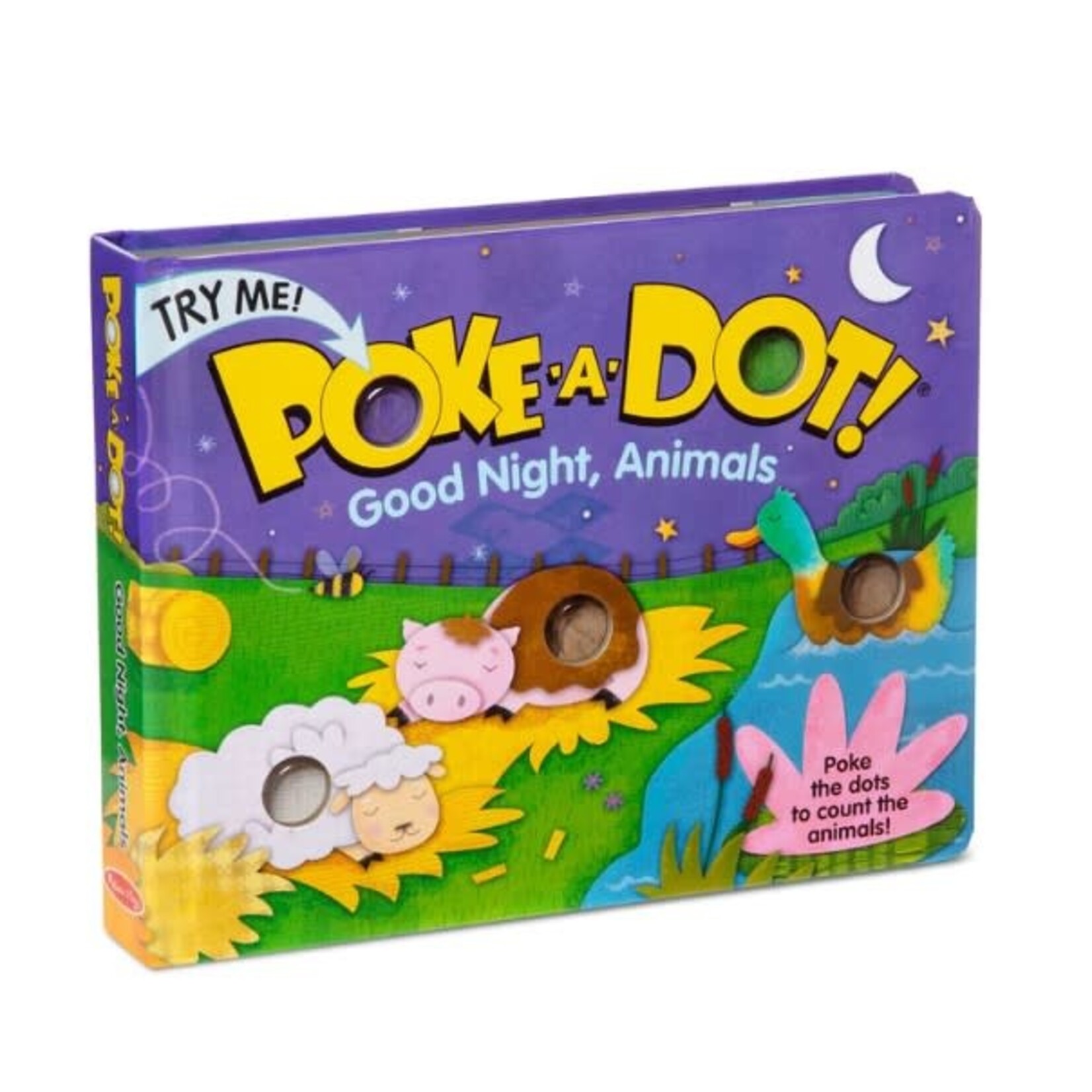 Melissa & Doug Melissa & Doug Poke-A-Dot Good Night, Animals Book