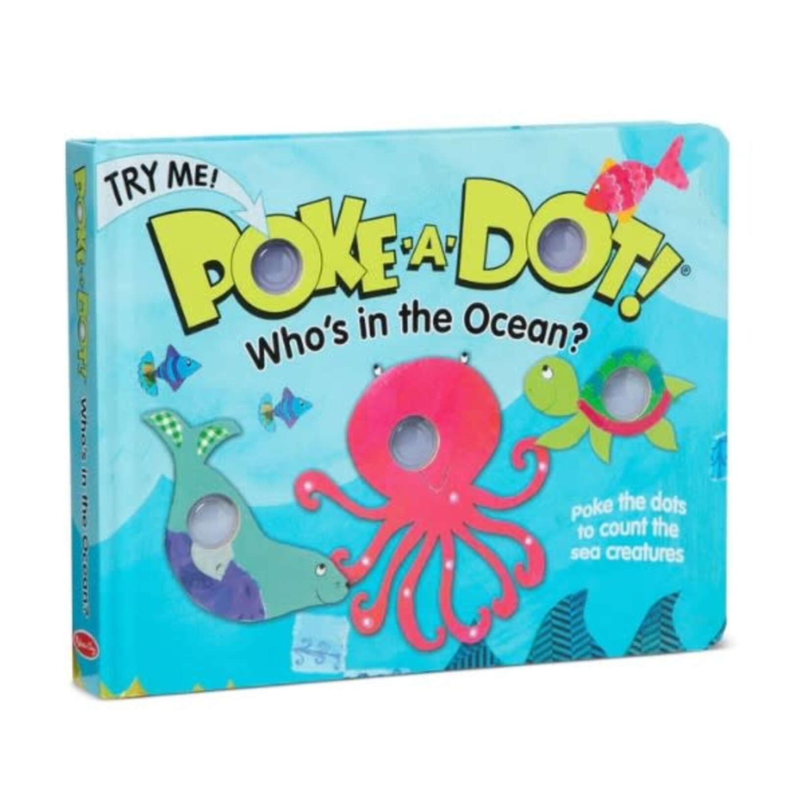 Melissa & Doug Melissa & Doug Poke-A-Dot Who's in the Ocean Book