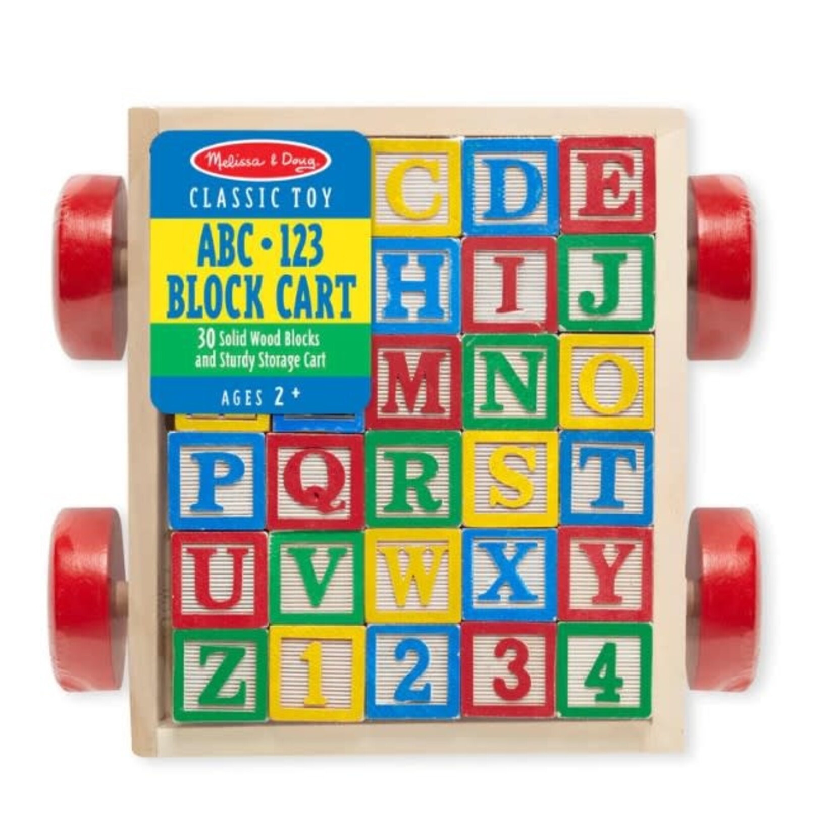 Melissa & Doug Melissa & Doug ABC 123 Block Cart