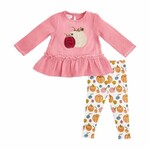 Mudpie Mudpie Toddler Pumpkin Tunic & Legging Set