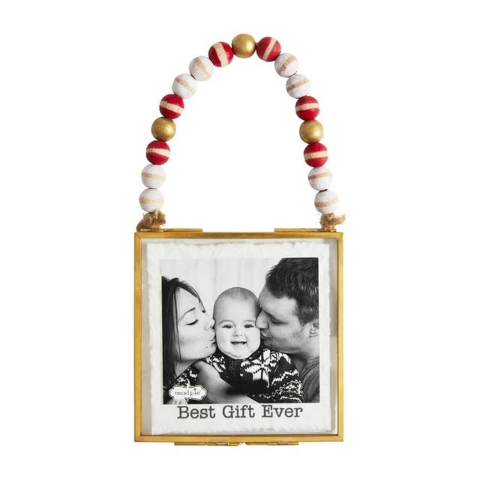 Mudpie Best Gift Ever Photo Frame Ornament
