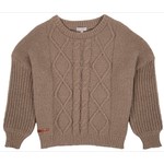 Simply Southern Simply Southern Preppy Sweater Taupe
