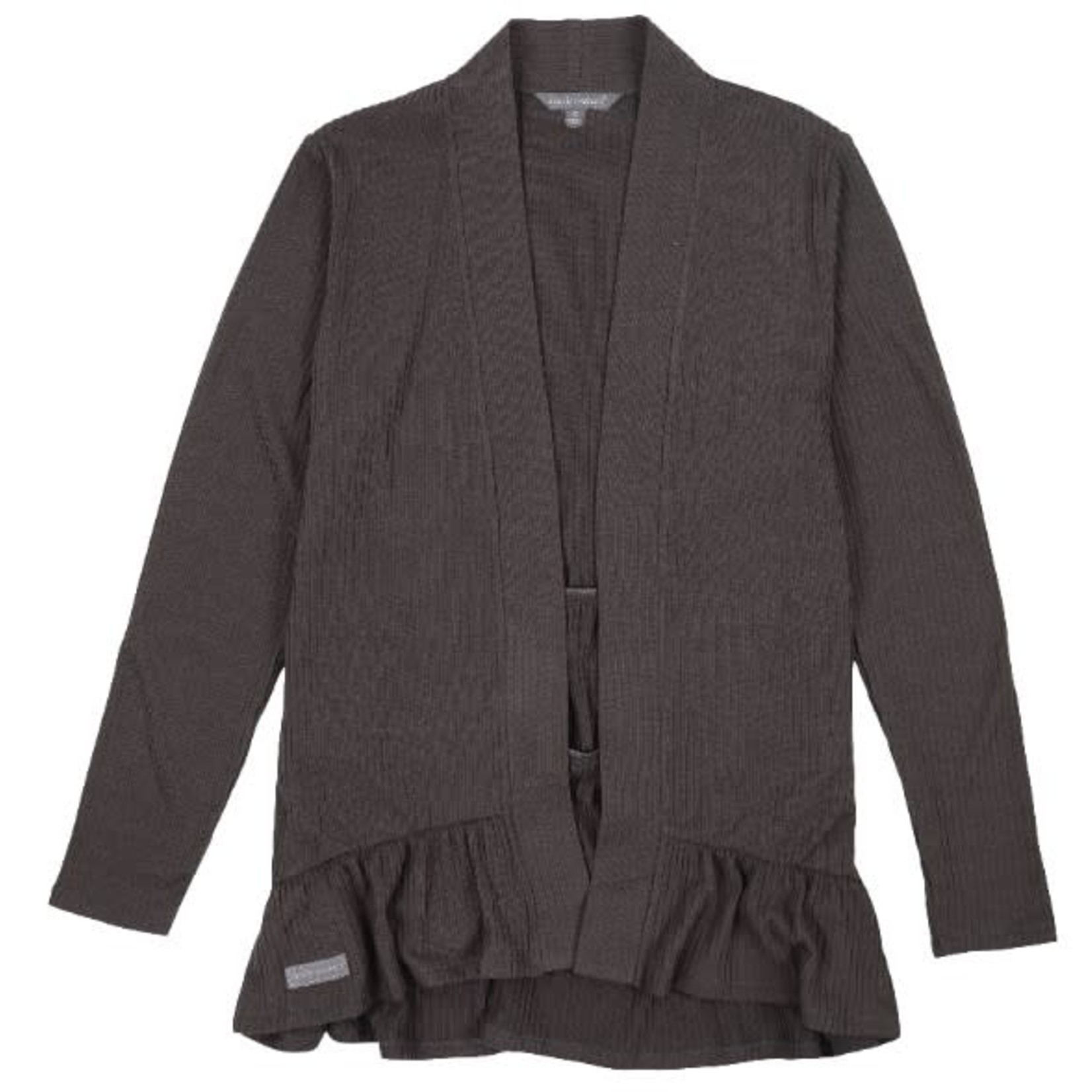 Simply Southern Simply Southern Gathered Cardigan Dark Gray Small
