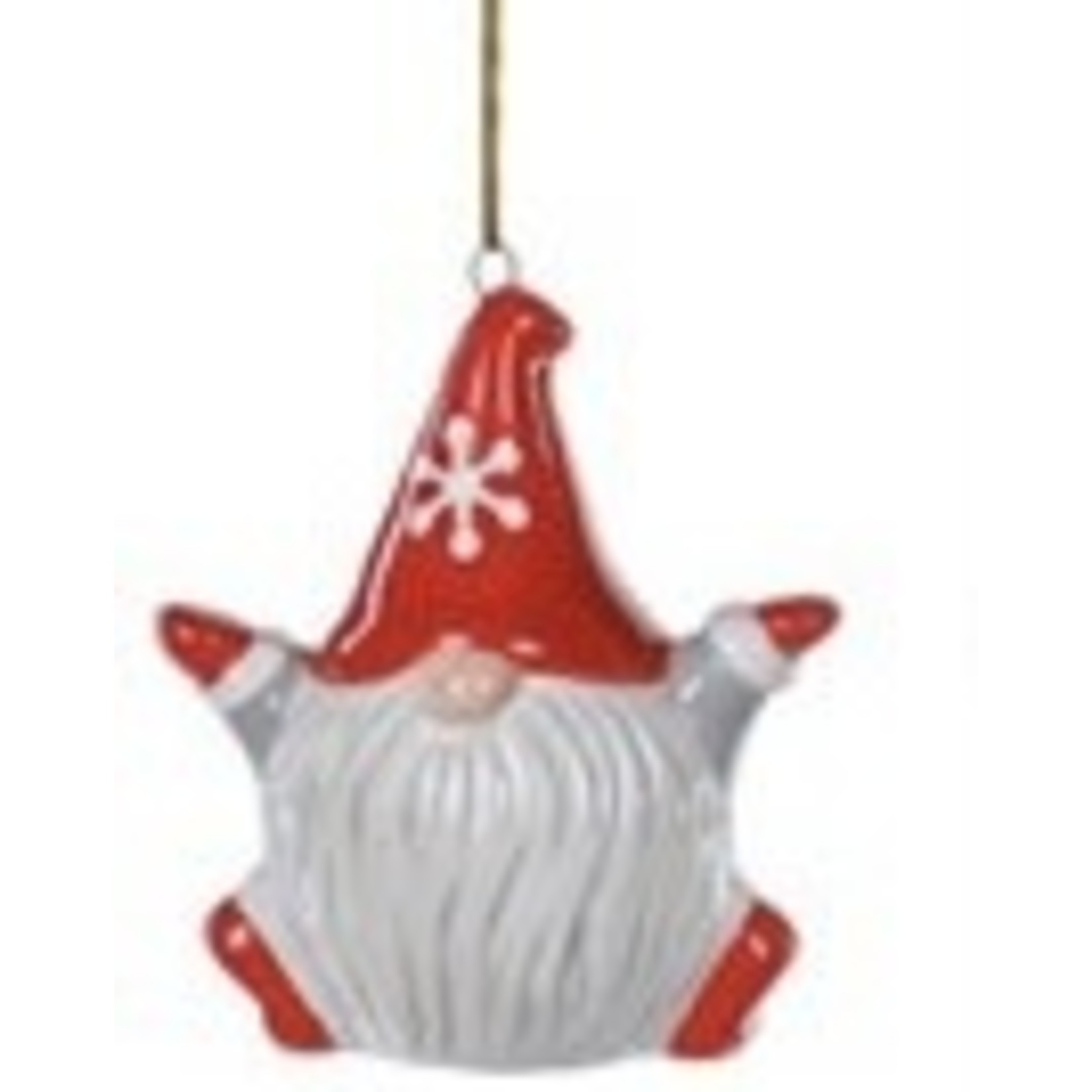 Special T Imports Ceramic Gnome Ornament Style 1