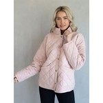 Jen & Co Jen & Co Joy Quilted Jacket Pink