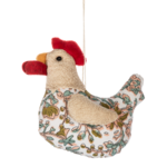 Ganz Floral Rooster Style 3