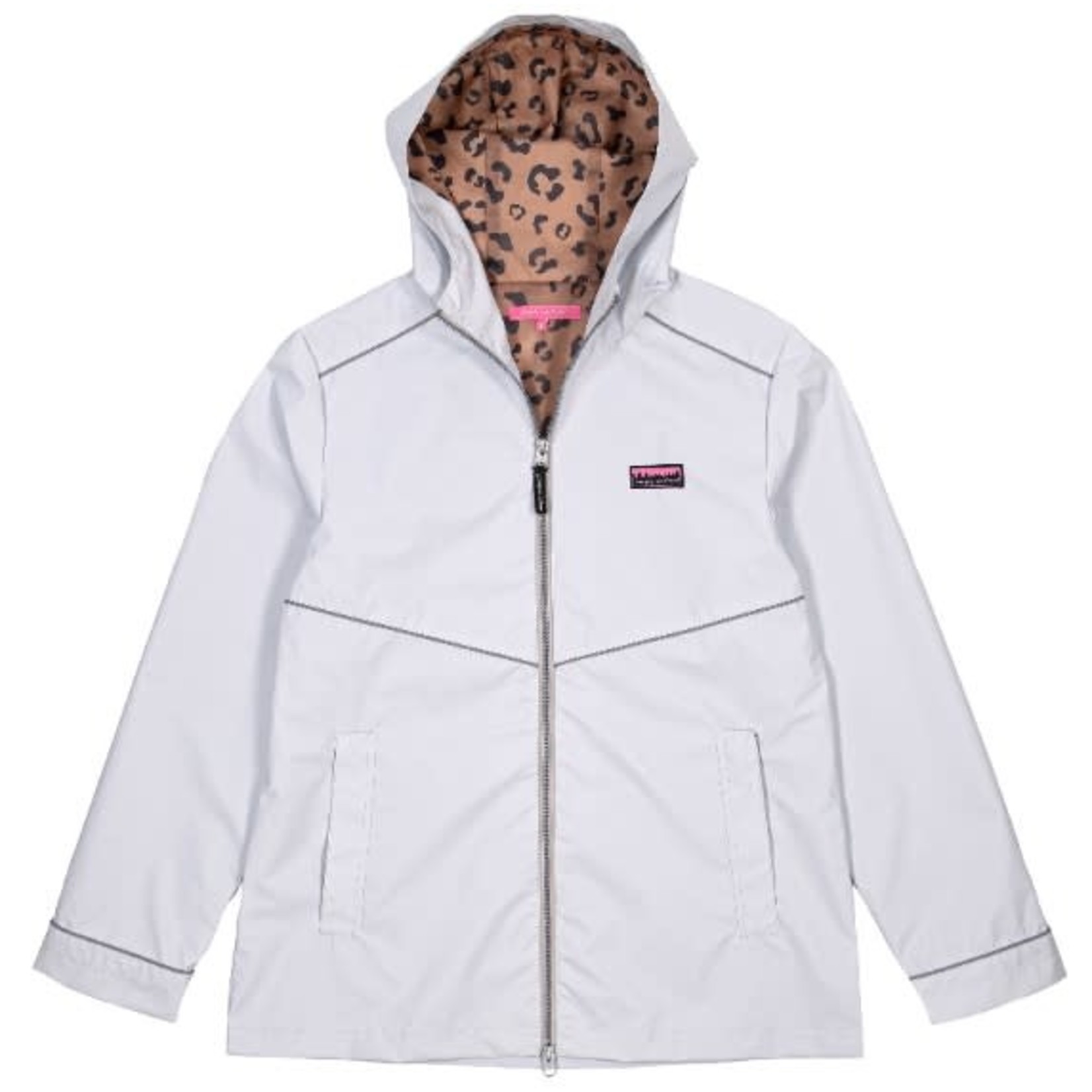 Simply Southern Simply Southern Rain Jacket Leopard
