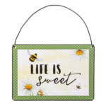 Ganz Life is Sweet Bee Sign