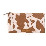 Simply Southern Simply Southern Leather Zip Clutch Cow