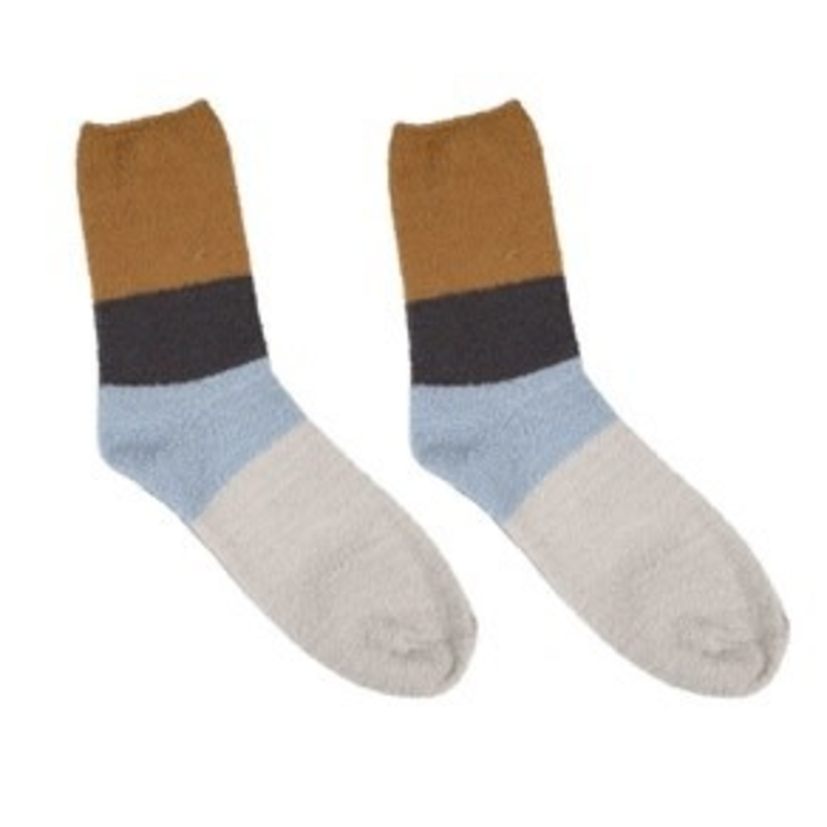 Simply Southern Simply Southern Boot Socks Stripe Gold