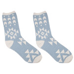 Simply Southern Simply Southern Boot Socks Pattern Geo Blue
