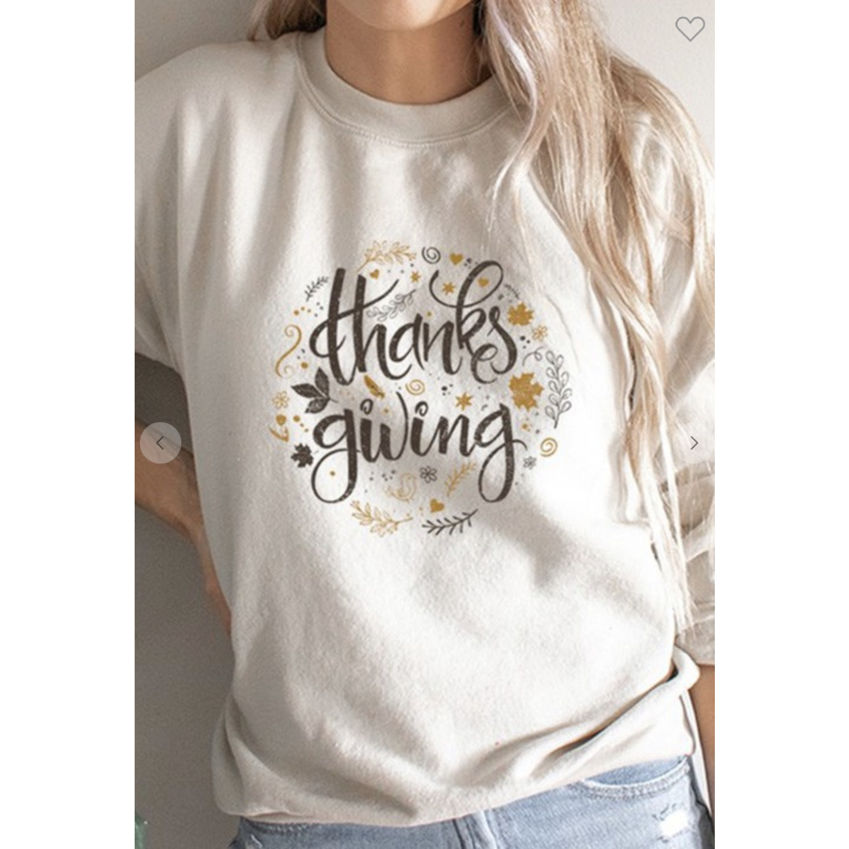 Clothing of America Clothing of America Thanksgiving Crewneck