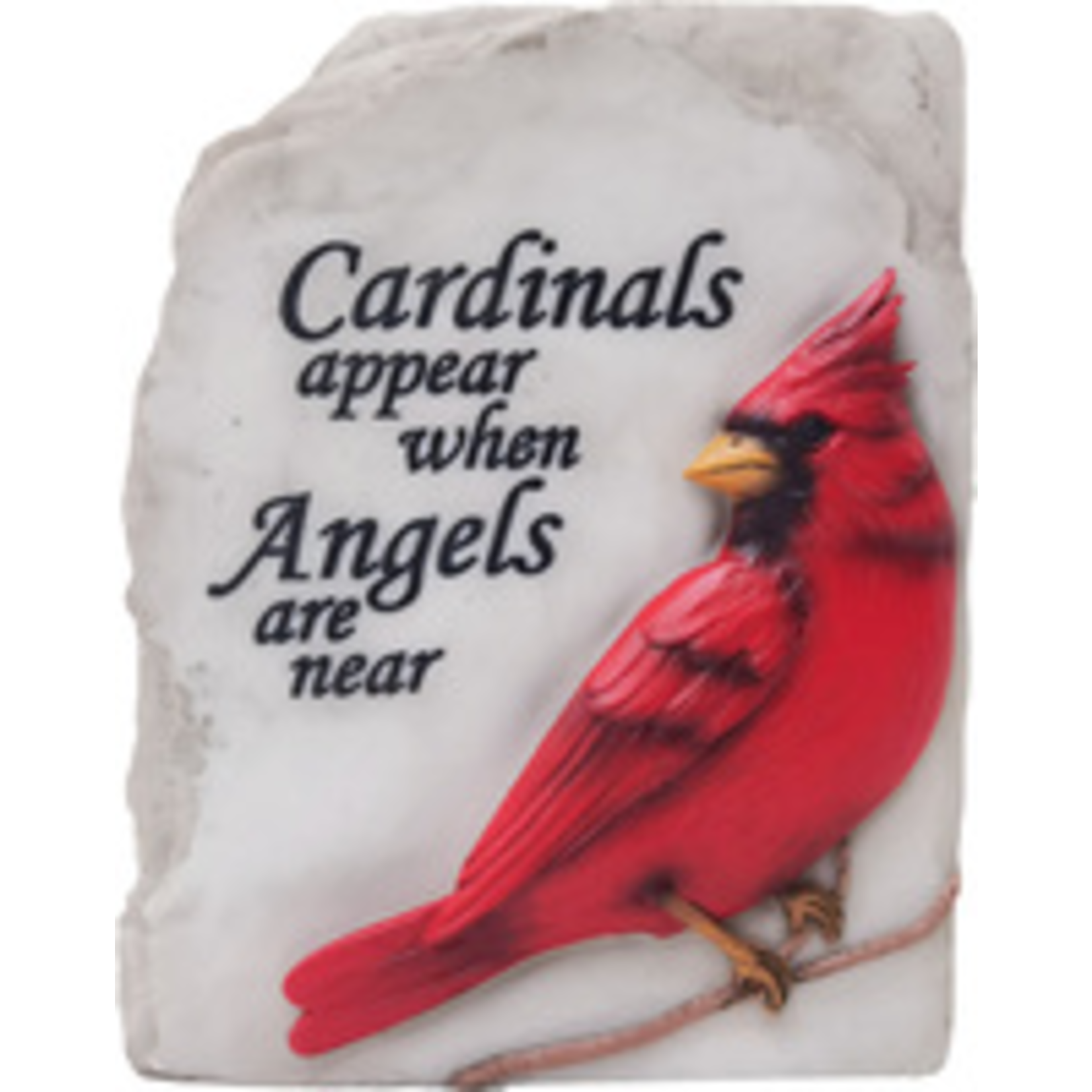 Spoontiques Cardinals Appear Memorial Garden Stone