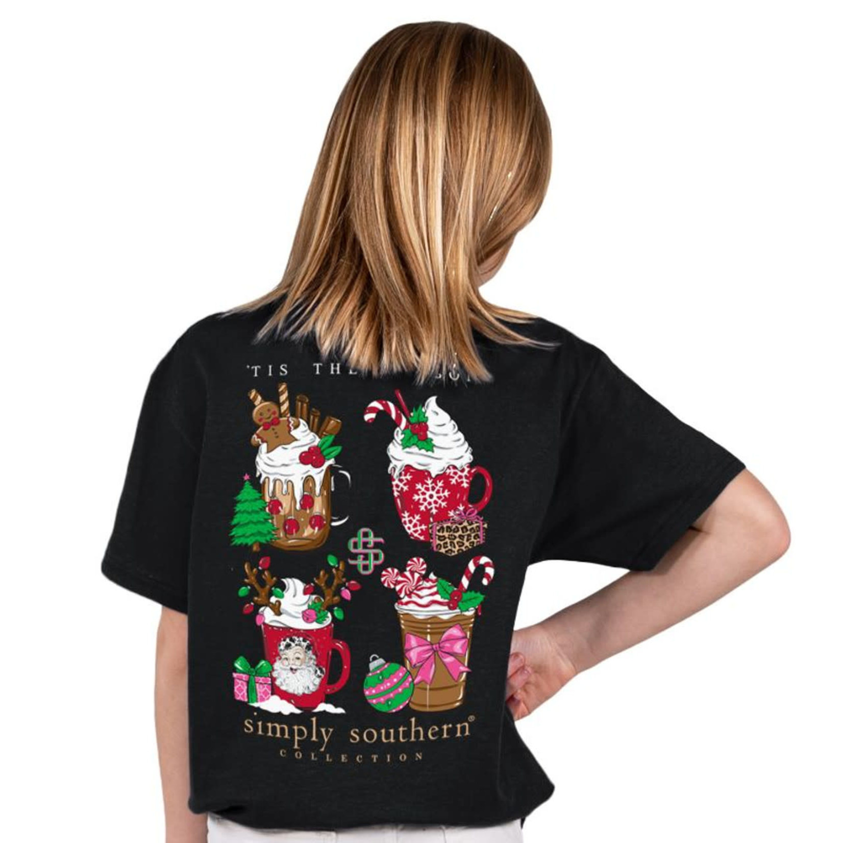 Simply Southern Simply Southern Short Sleeve Christmas Drinks M