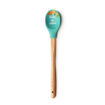 Krumbs Kitchen Teal Silicone Spoon Cook Eat Gather