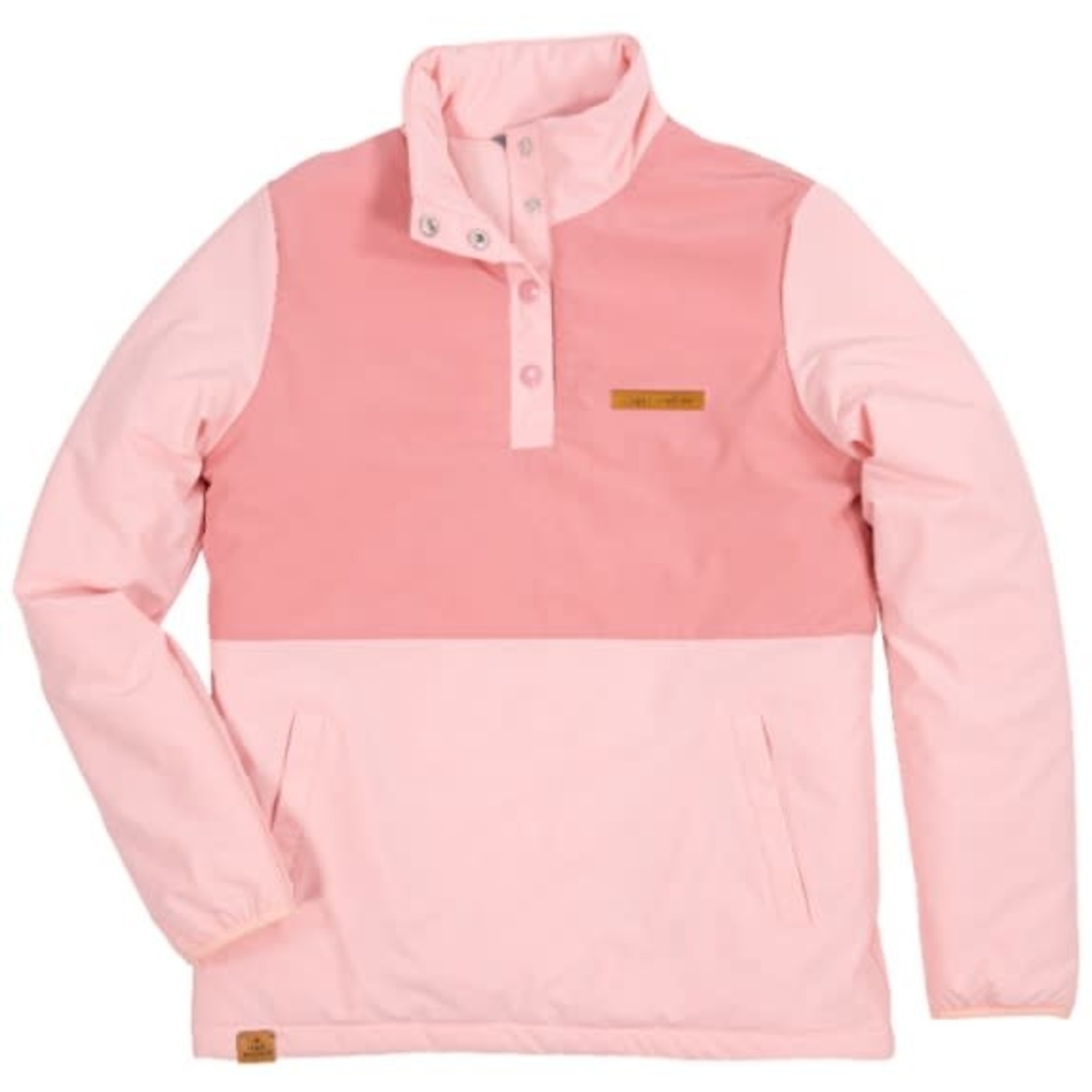 Simply Southern Simply Southern Quarter Snap Pull Over Pink