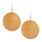 Hadley Wren Hadley Wren Wood Circle Earrings