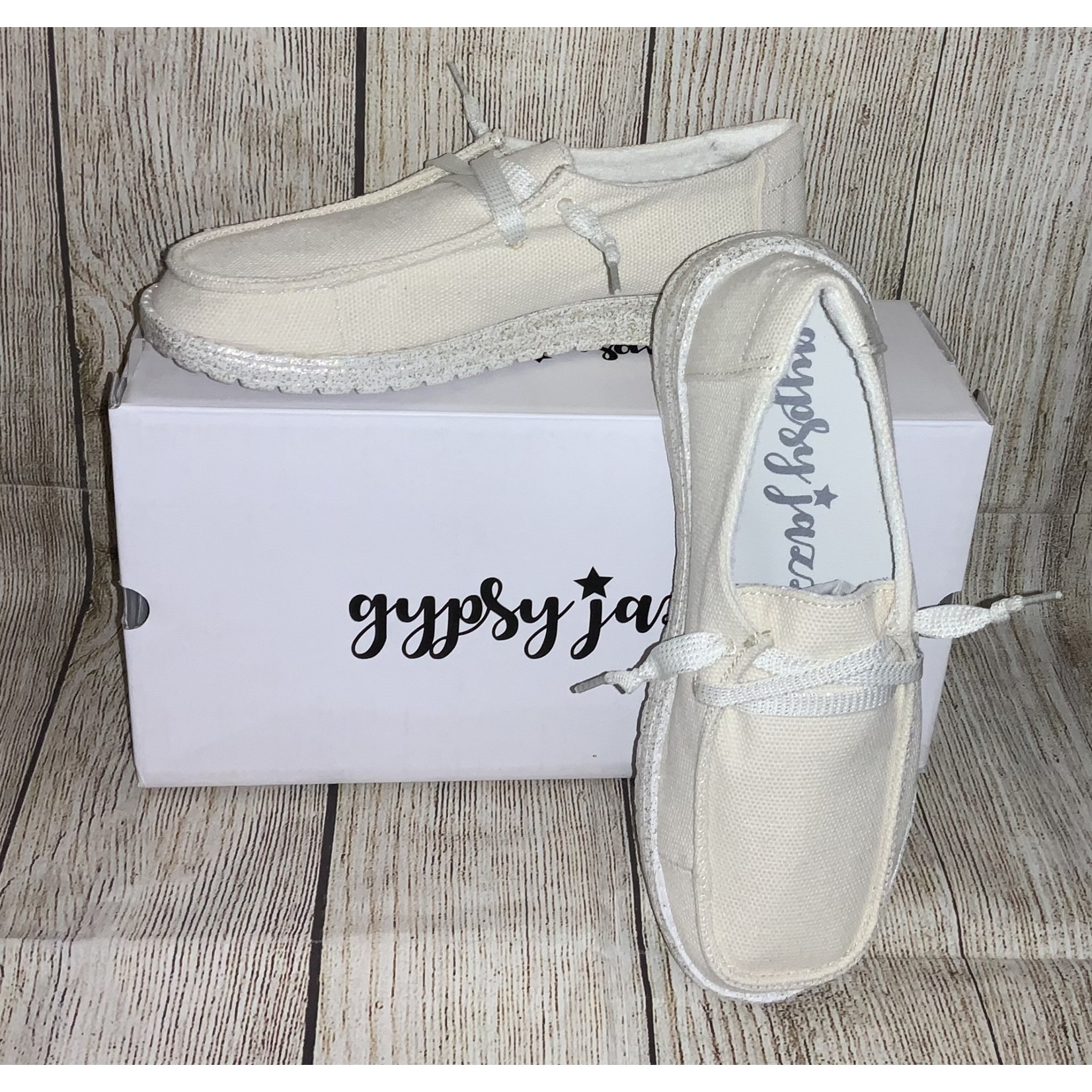 Gypsy Jazz Gypsy Jazz Flash Slip On Cream
