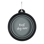 Simply Southern SS Best Dog Ever Travel Pet Bowl