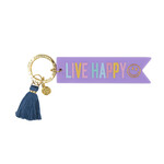 Simply Southern SS Live Happy Acrylic Keychain