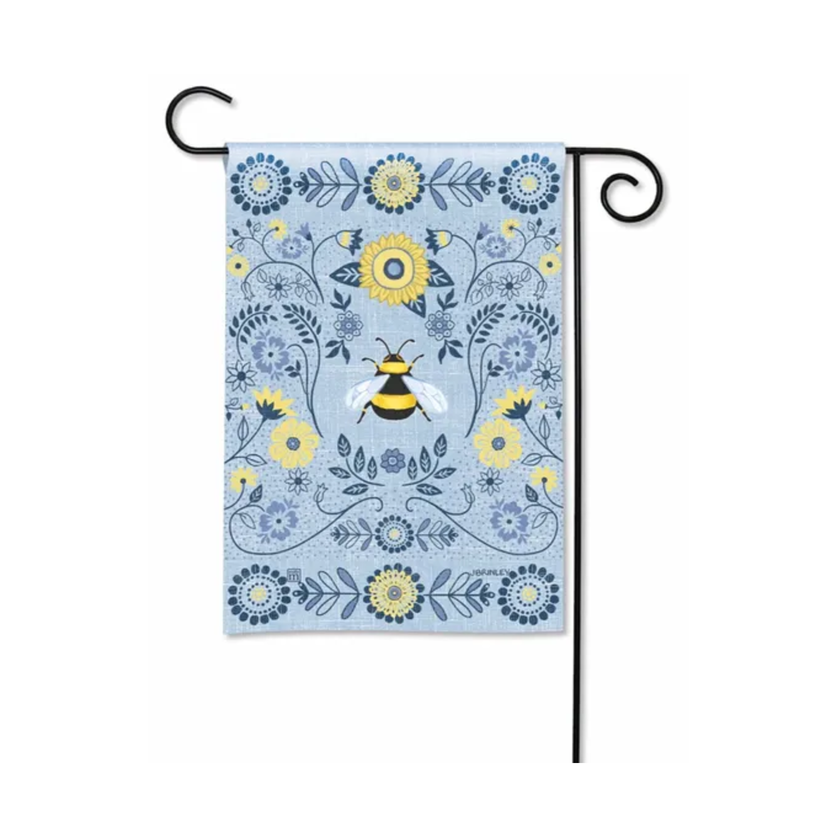 Studio M Sunflower Bee Garden Flag