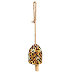 Evergreen Bee Hive Mosaic Bell Chime