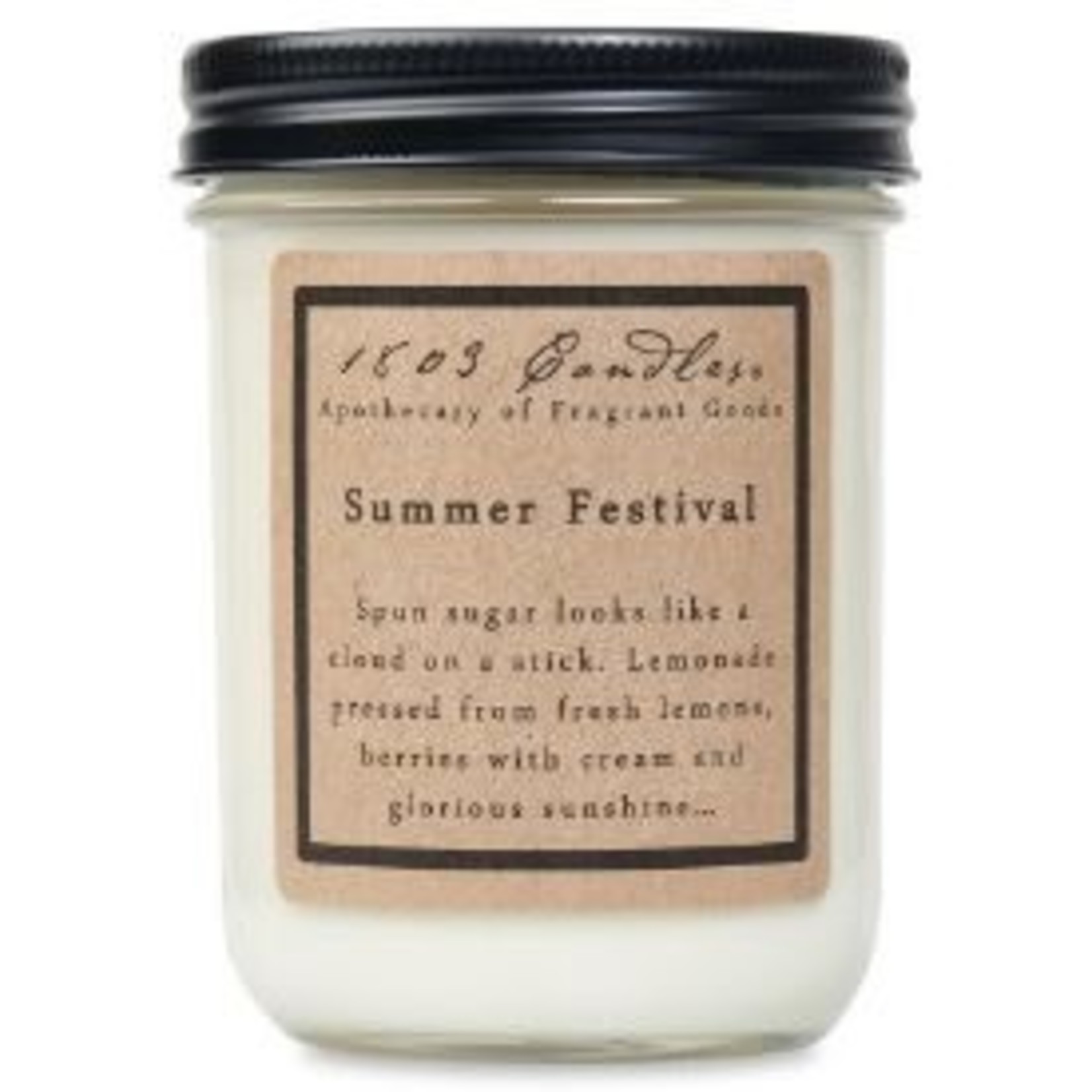 1803 1803 Summer Festival Soy Jar Candle